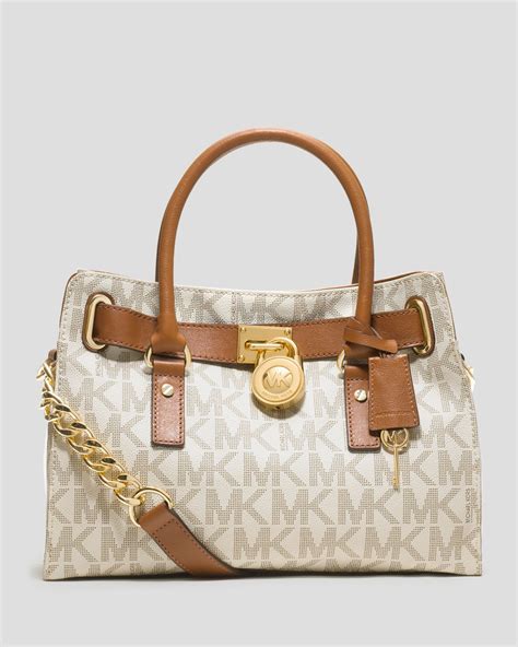 Michael Kors Hamilton Logo EW Satchel 